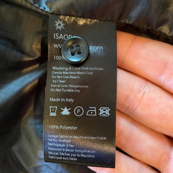 Isaora + Ghostly International Quilted Shirt Jacket Button Up Men's Size S Black - Picture 8 of 8